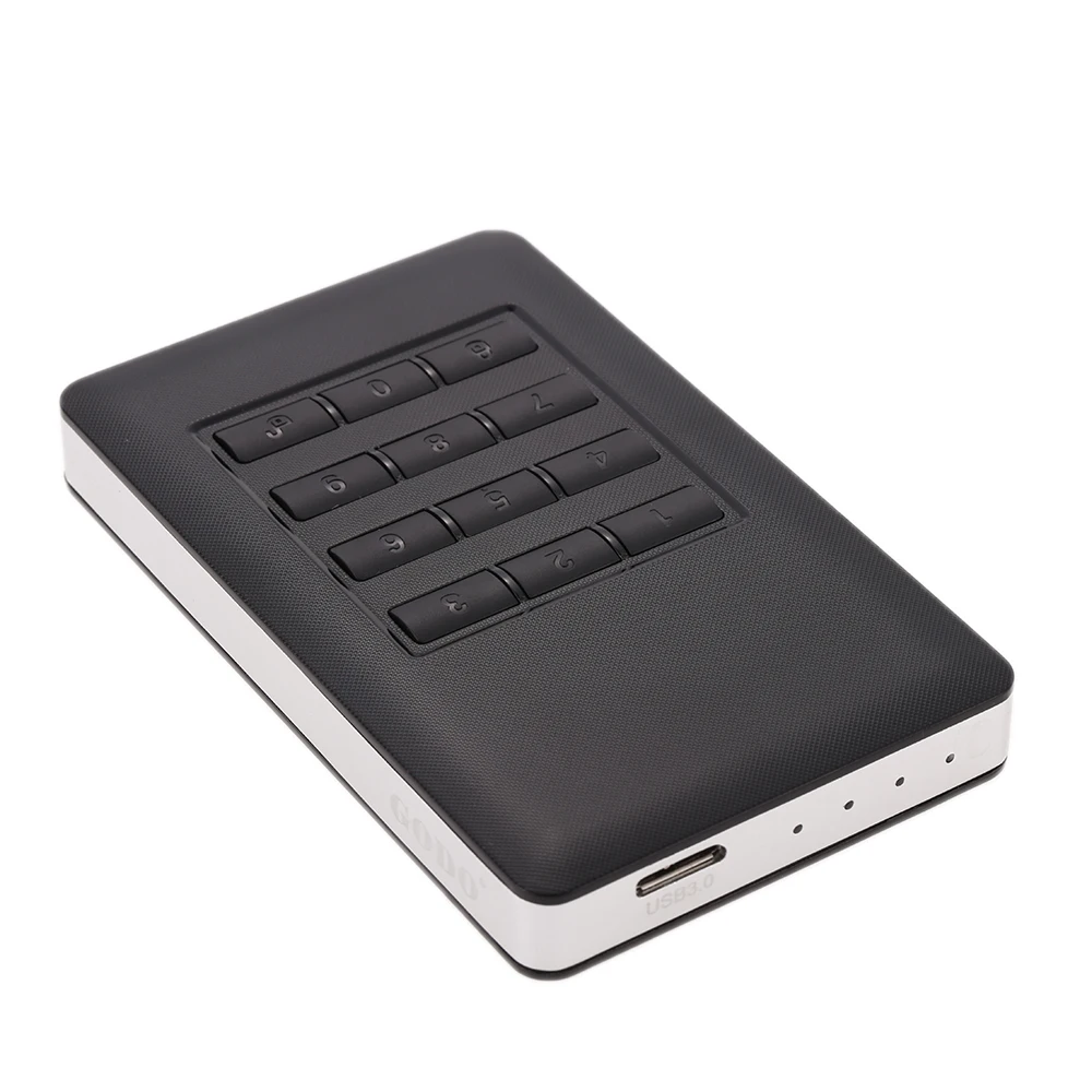 2," SATA SSD HDD жесткий диск для USB 3,0 5 Гбит/с Пароль зашифрованный конвертер адаптер карта Внешний Корпус чехол Caddy
