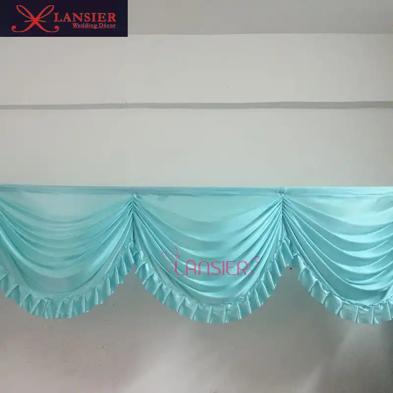20ft Wedding Swags Decor Tiff Any Blue Wedding Backdrop Swag