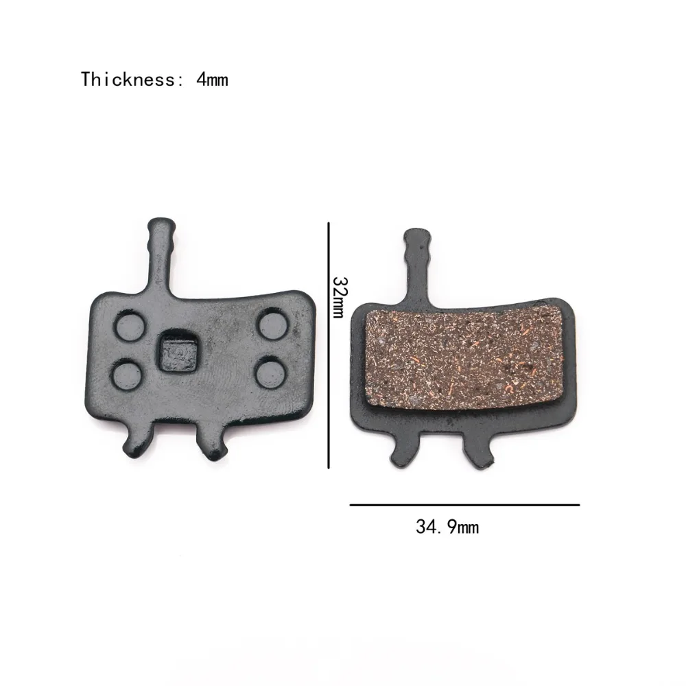 AUTOWAY 4 пары тормозных колодок из смолы для велосипеда Sram Avid BB7 Juicy 3 5 7 MTB дисковый