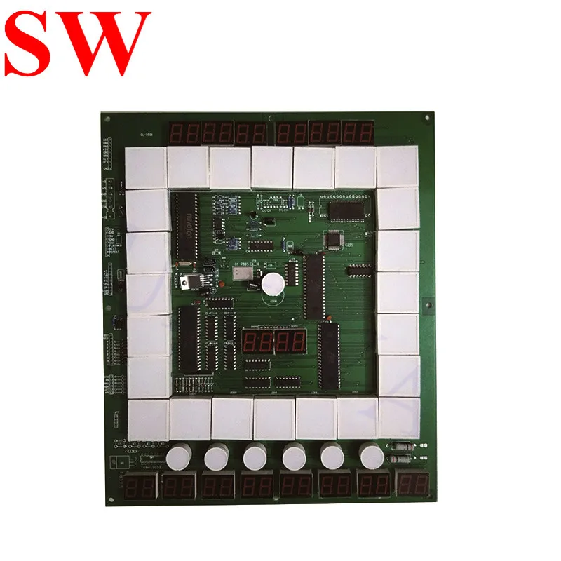  Hohe win rate Fußball Mario Spiel PCB Board mit kabelbaum münz für Casino/Slot Spiel Board Arcade s
