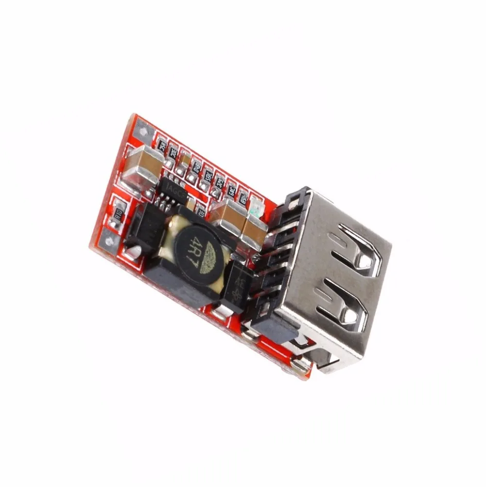 2PCS 6-24V 24V 12V to 5V USB Step Down Module DC-DC Converter Phone Charger Car Power Supply Efficiency 97.5% Buck | Электроника