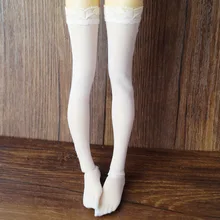 White Long Stockings Socks Sexy For 1/3 24 White Long Stockings Socks Sexy For 1/3 24