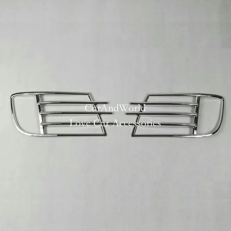 Для VW Volkswagen Tiguan 20152016 внешняя передняя противотуманная фара отделка ABS хром наклейки автомобиля Средства для укладки волос