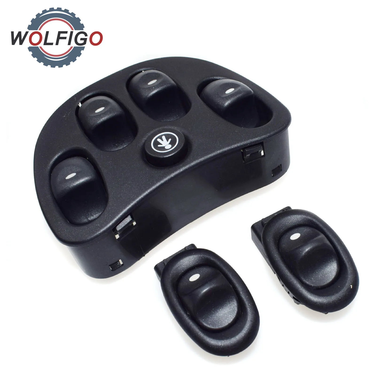 Wolfigo 3 шт. Master& задний Мощность переключатель окна для Holden Commodore VT VX седан универсал 1997 1998 1999 2000-2002 92105254 92047005