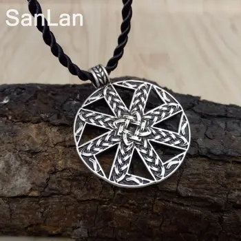 

12pcs kolovrat slavic pendant amulet necklace jewelry SanLan