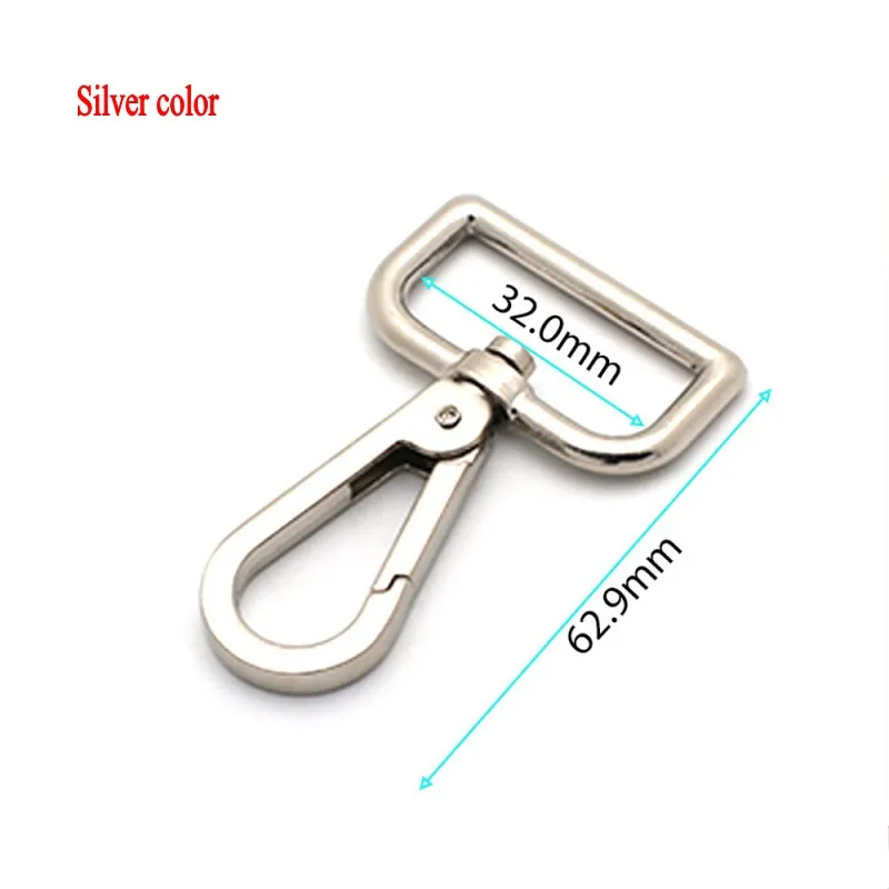 

Bronze and silver metal Bag Clasps Lobster Swivel Trigger Clips Snap Hooks 50pcs/ A lot, 100pcs/a lot