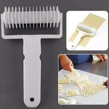 Пирог пицца печенья Кондитерские пластиковые жаропрочные Инструменты для выпечки тиснение тесто ролик решетчатый резец ремесло маленький размер для кухни