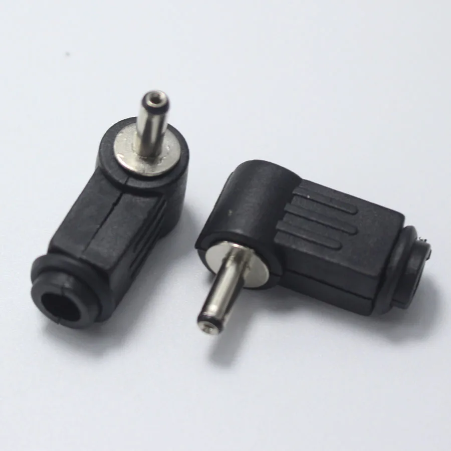DC Power Plug mm L-shaped Male 90 Right Angle
