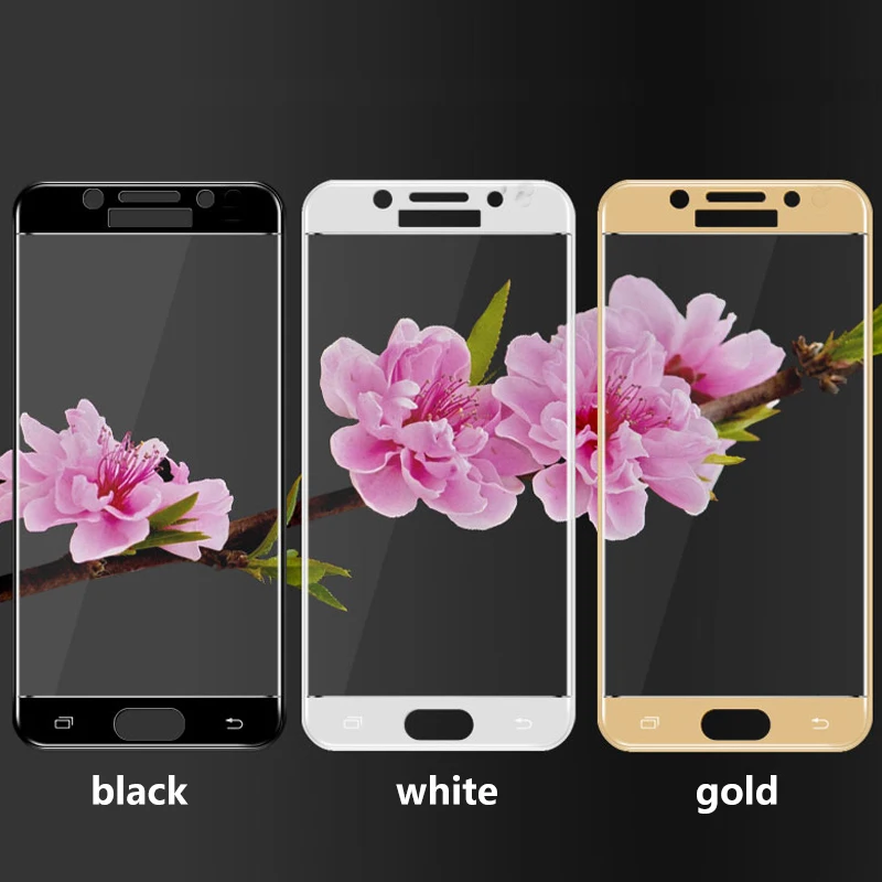 Xinwen 5D 9H изогнутый защитный экран протектор Закаленное стекло для samsung galaxy a3 a5 a7 2017