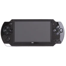 Coolbaby X6 детская портативная игровая приставка в игроков 8G 4,3 дюймов Mp4 видео Игровая приставка ТВ игровой плеер Поддержка для Камера видео E-бо