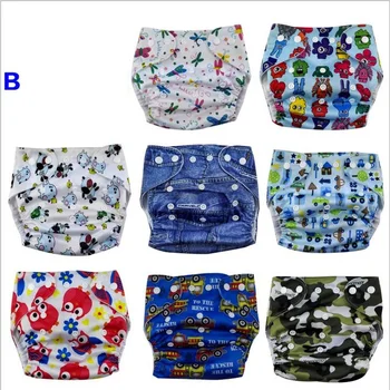 

many style cartoon cotton diapers Baby diaper shorts pants