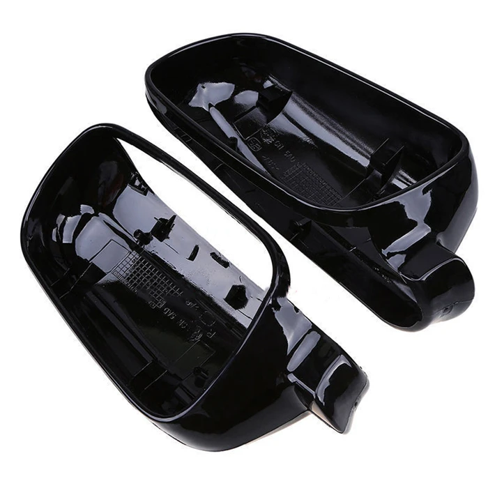 

Black For VW GOLF 5 V MK5 Passat B5.5 B6 EOS Sharan Superb Side Wing Rear View Mirror Cover Replacement Caps Shell Wh