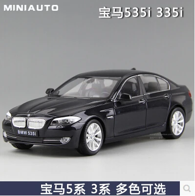 New 535i 535Li M5 1 24 welly FX 5 series Original simulation of high quality alloy