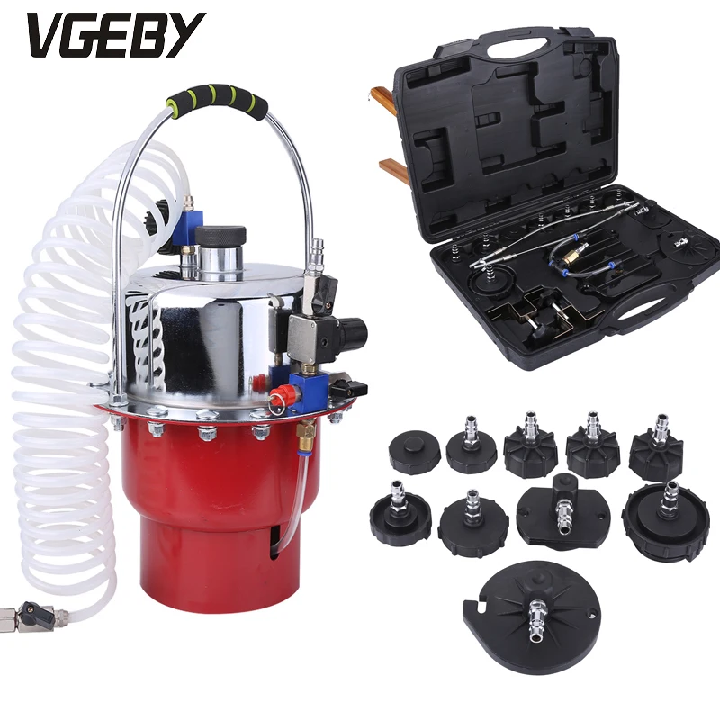 

New Pneumatic Air Pressure Brake Bleeder Tool Kit Professional Garage Braking Bleeding Set Tool for Brake Clutch Systerm