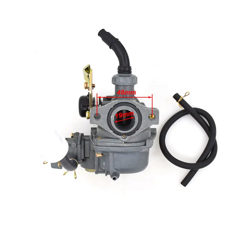 Мотоциклетный карбюратор ручной дроссель PZ19 19 мм для 50cc 70cc 90cc 100cc 110cc 125cc ATV Dirt Bike Go