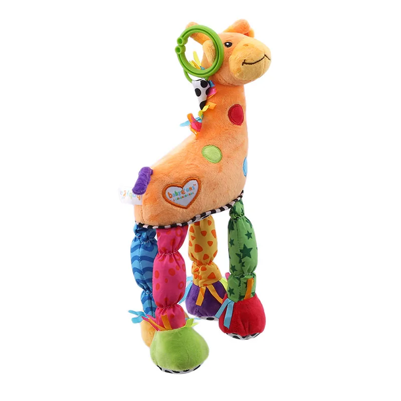 Cute Toddler Giraffe Stroller Crib Bed Hanging Appease Baby Toys Baby