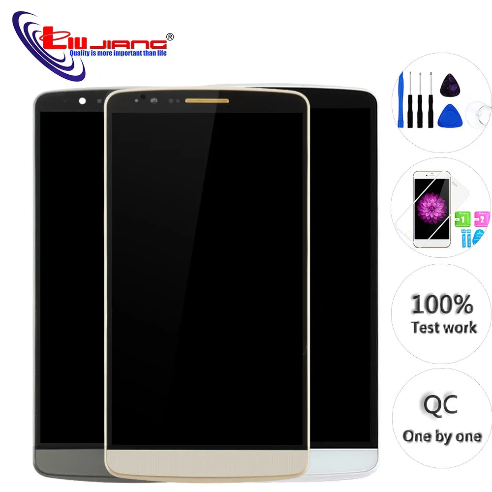 

Original 5.5" Screen for LG G3 D850 LCD Display Touch Screen Digitizer Assembly Replacement Screen for G3 D851 D855