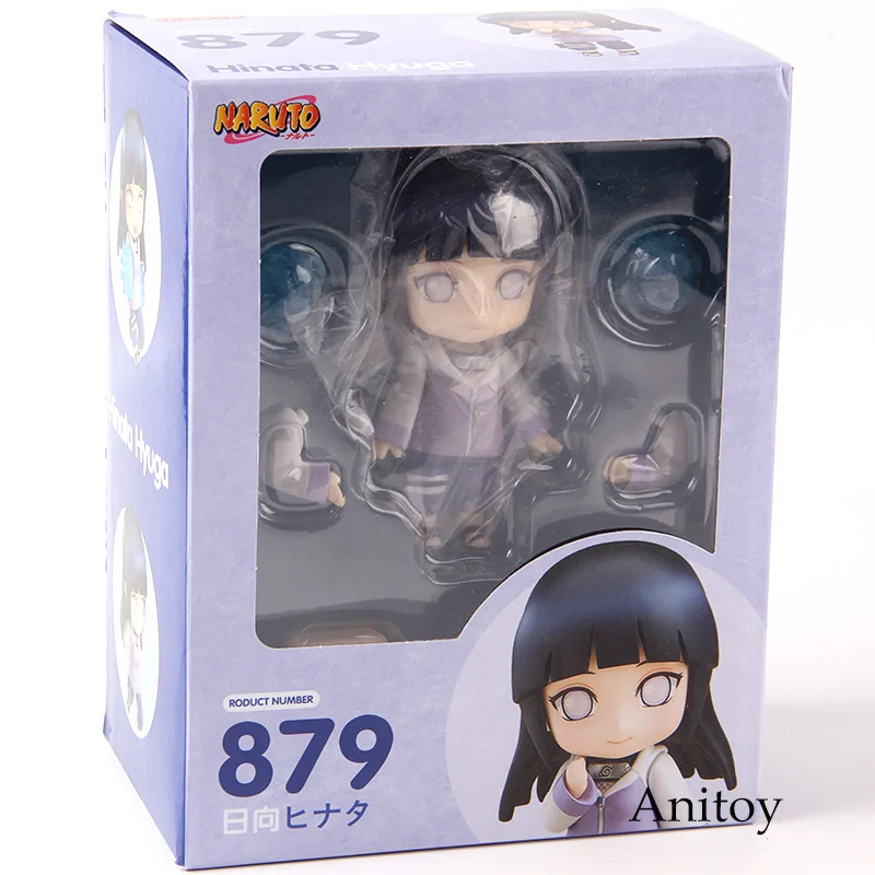 Nendoroid фигурка Наруто Хината Хюга номер 879 ПВХ Коллекционная модель игрушки