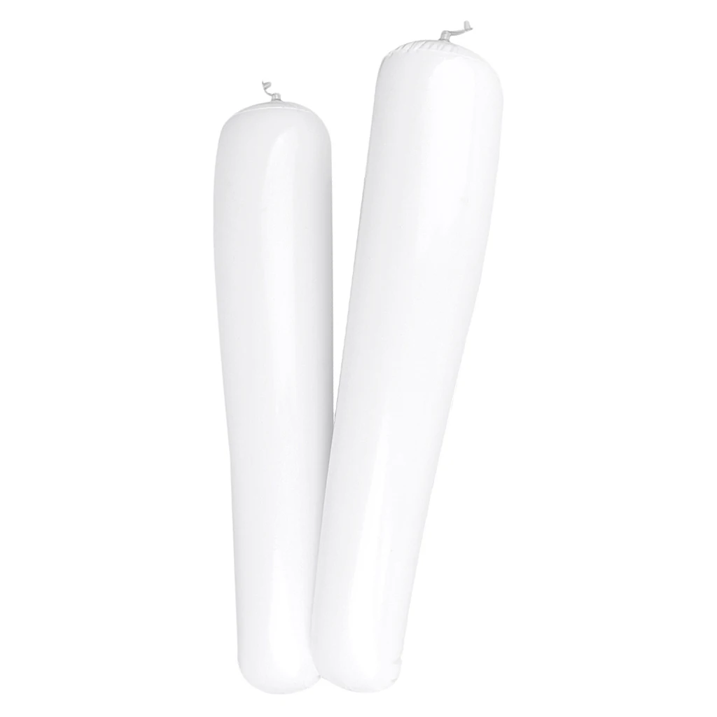 Footful Lightweight Easy Carry Inflatable Shoes Stretcher Boots Insert Shaper Pack of 2 White