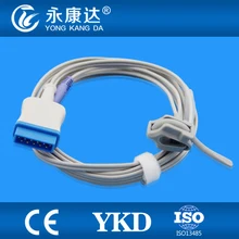 GE-marqutte (OXIMAXI) compatível direto reutilizável neonato sensor de envoltório, 3 m, 11pin
