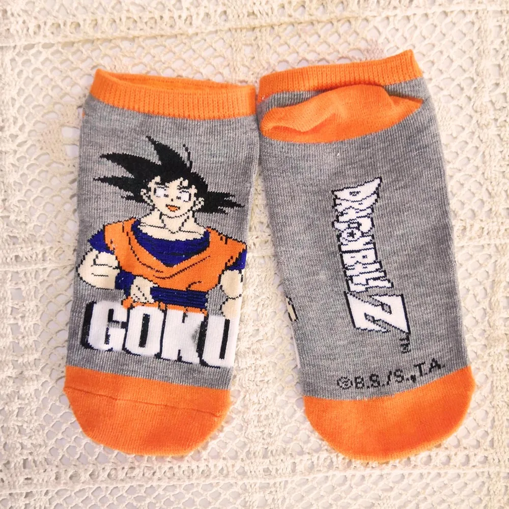 

dragon ball z socks women cute socks cartoon 8 pair SIZE EU 34-38