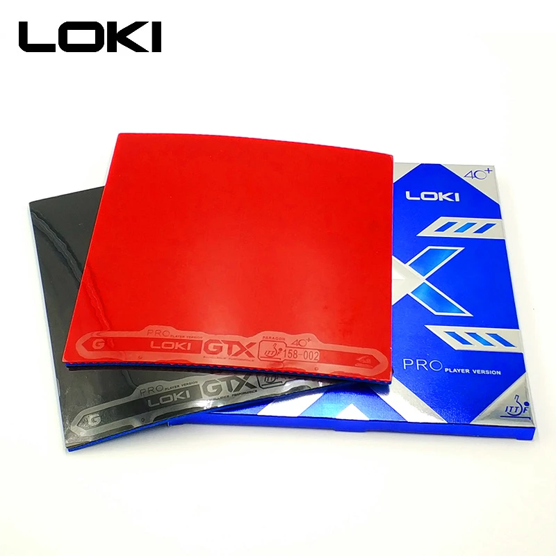 LOKI GTX Professional Sticky Table Tennis Rubber Strong Spin High