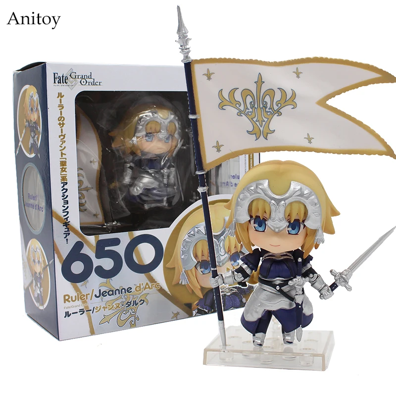 

Fate / Grand Order Nendoroid Q Version Joan of Arc Jeanne d' Arc Suzakey 650 PVC Figure Collectible Model Toy 10cm KT3957