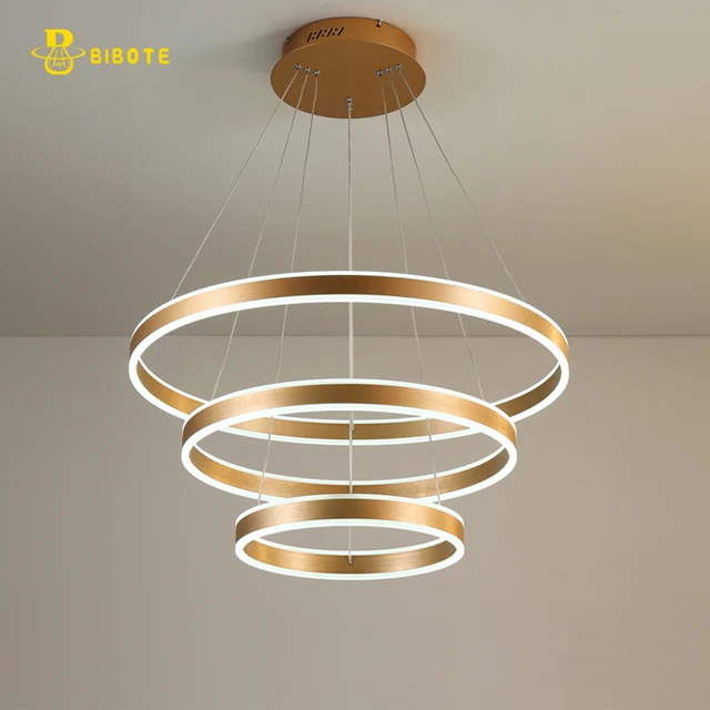 Luxury Modern Chandelier Led Circle Ring Light For Living Luxury Modern Chandelier Led Circle Ring Light For Living Room Acrylic Re Lighting Rose