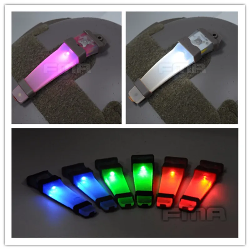 Prix pour Vente chaude FMA Airsoft V-Lite Sécurité LED Signal Flash Light avec Magic Tape Soutenu Tactique Survie Casque Lumières pour En Plein Air Prix pour Vente chaude FMA Airsoft V-Lite Sécurité LED Signal Flash Light avec Magic Tape Soutenu Tactique Survie Casque Lumières pour En Plein Air