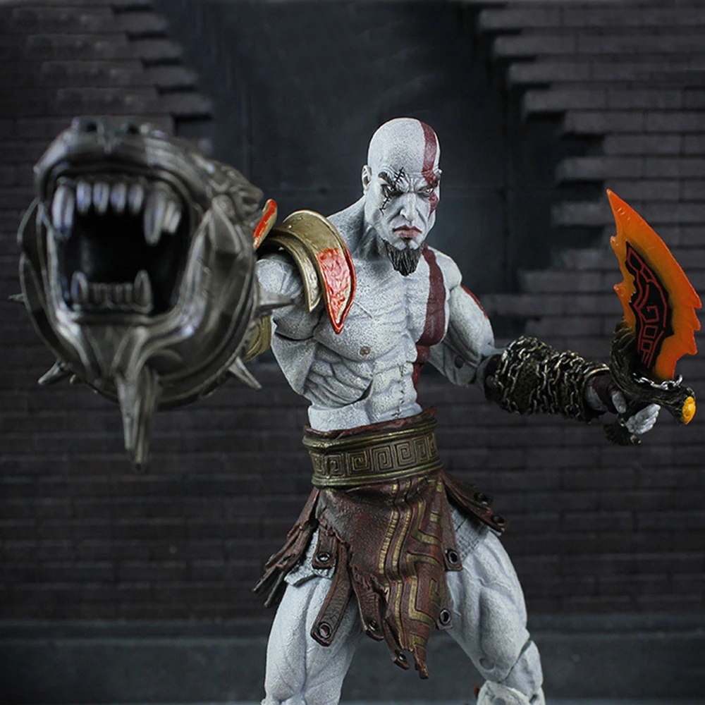 Neca God of War 3 Ultimate Kratos 6 дюймов фигурка коллектора игрушки новые ПВХ игрушки аниме модель подарок на Рождество