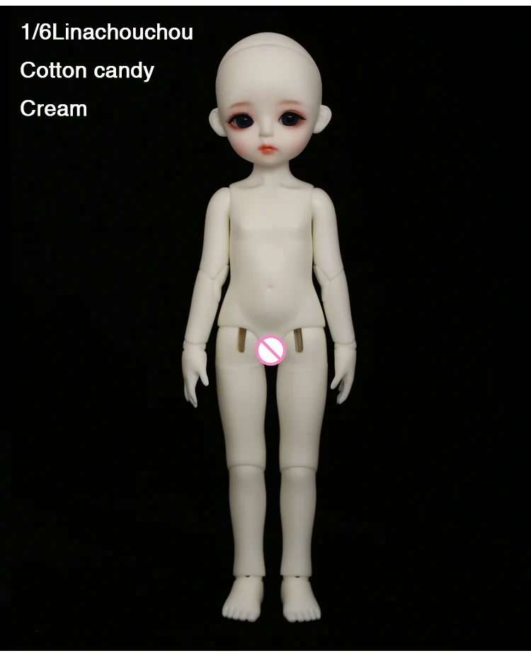 1/6 linachuchou хлопок конфеты крем BJD Yosd кукла для девочек день рождения Рождественские лучшие подарки