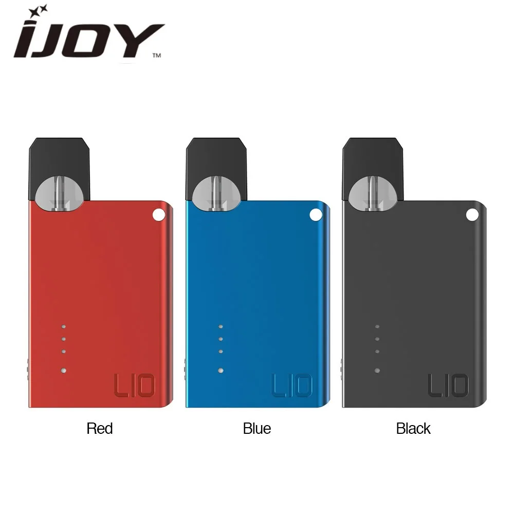 

Original IJOY LIO Pod Kit with 400mAh Built-in Battery & Side Fire Button & 0.7ml Pod Cartridge E-cig Vape Kit