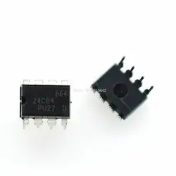 20 шт./лот 24C64 AT24C64 AT24C64N 24c64 чип интегрировать DIP-8