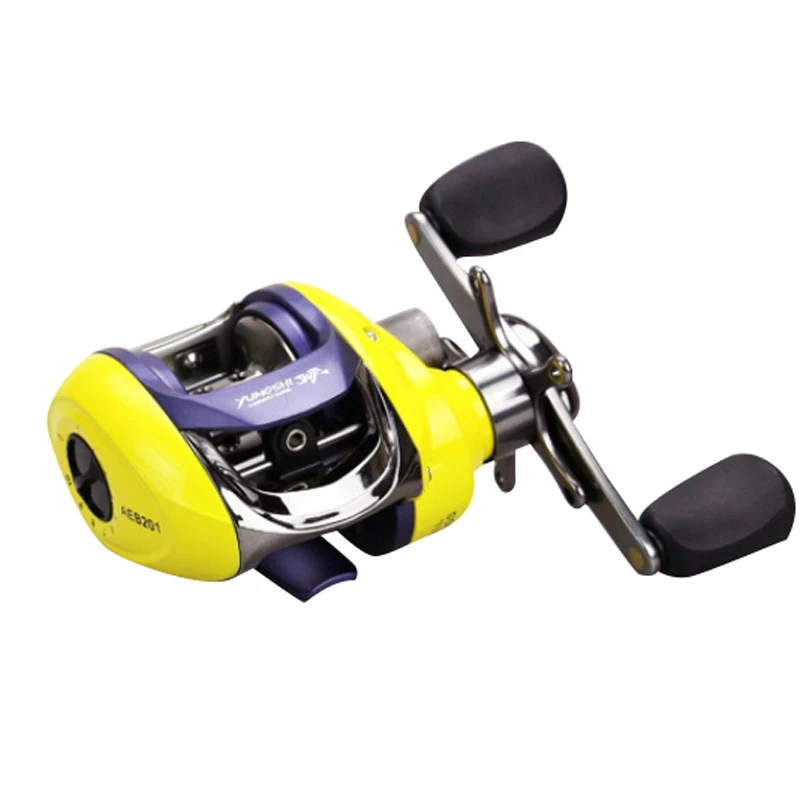 Yumoshi 6.2:1 12+1BB low profile reel Feeder Fishing Reels Baitcasting reel Fishing Reel (LEFT HAND)