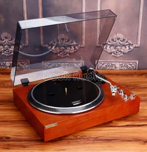MM Audio-Technica Moving Magnetic Cartridges Retro Belt-Drive Stereo Turntable LP Vinyl Record Player Preamplifier Output DC12V