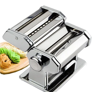 Large Multi-function Manual Noodle Machine Household Split Noodle Maker Stainless Steel Hand Pressure Dumpling Cover Machine Large Multi-function Manual Noodle Machine Household Split Noodle Maker Stainless Steel Hand Pressure Dumpling Cover Machine