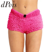 Женское нижнее белье, кружевные трусы с оборками, трусики с бантом, сексуальные трусики, женские трусы, нижнее белье, трусы-шорты