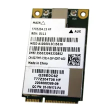 Карта беспроводного адаптера для Dell Latitude E6420 E5420 0269Y 00269Y DW5630 5630 Gobi 3000 3g EVDO/WCDMA WWAN