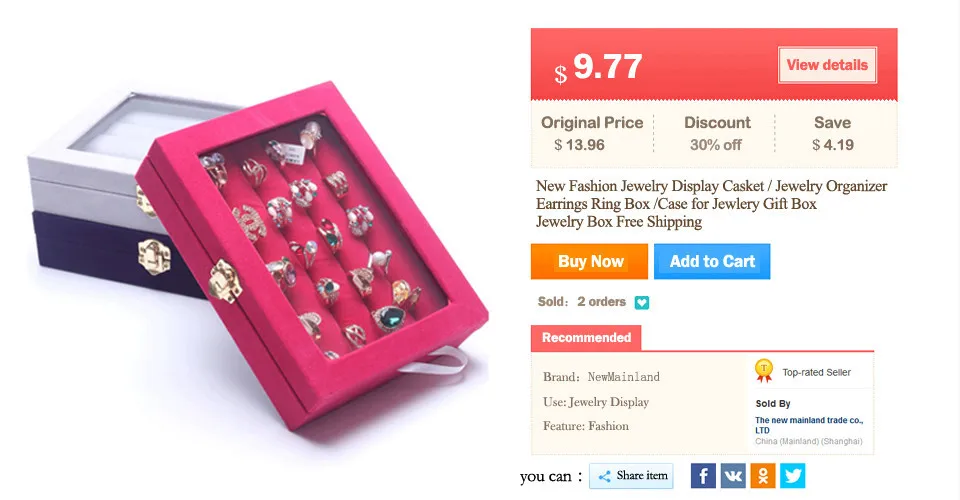 Mordoa Pink Velvet Suede Ring Earrings Organizer Ear Studs Jewelry Display Stand Holder Rack Showcase Plate Fashion Jewelry Box