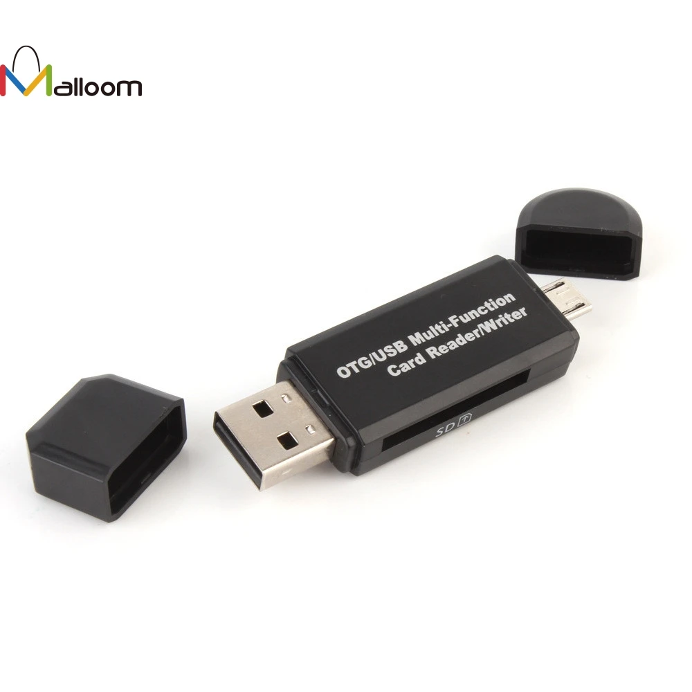 Malloom 2018 Новое поступление USB 2 0 3 в 1 Многофункциональный кардридер SD карта TF тройка