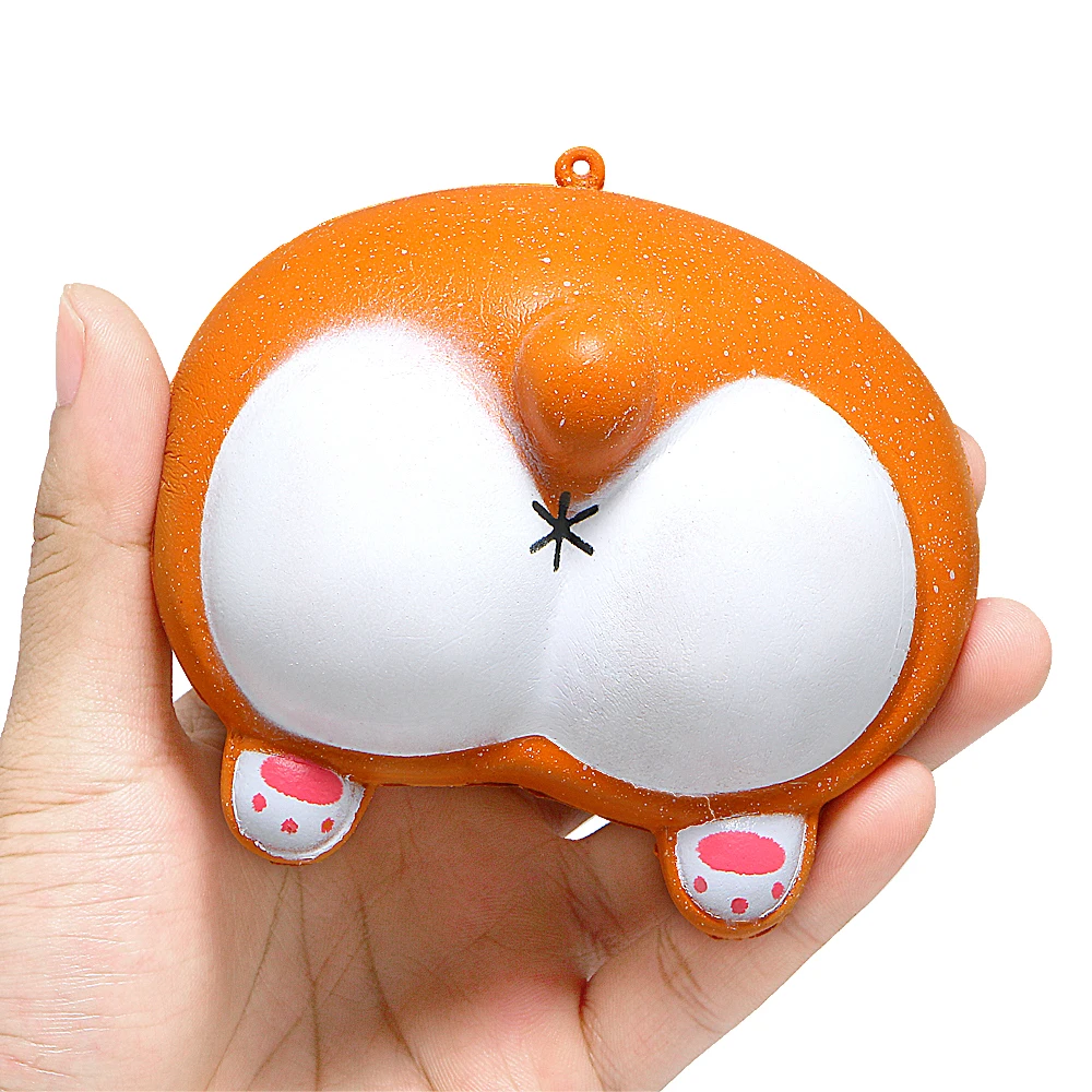 

Cute Corgi Butt Squishy Slow Rising Squishies Scented Squeeze Toy