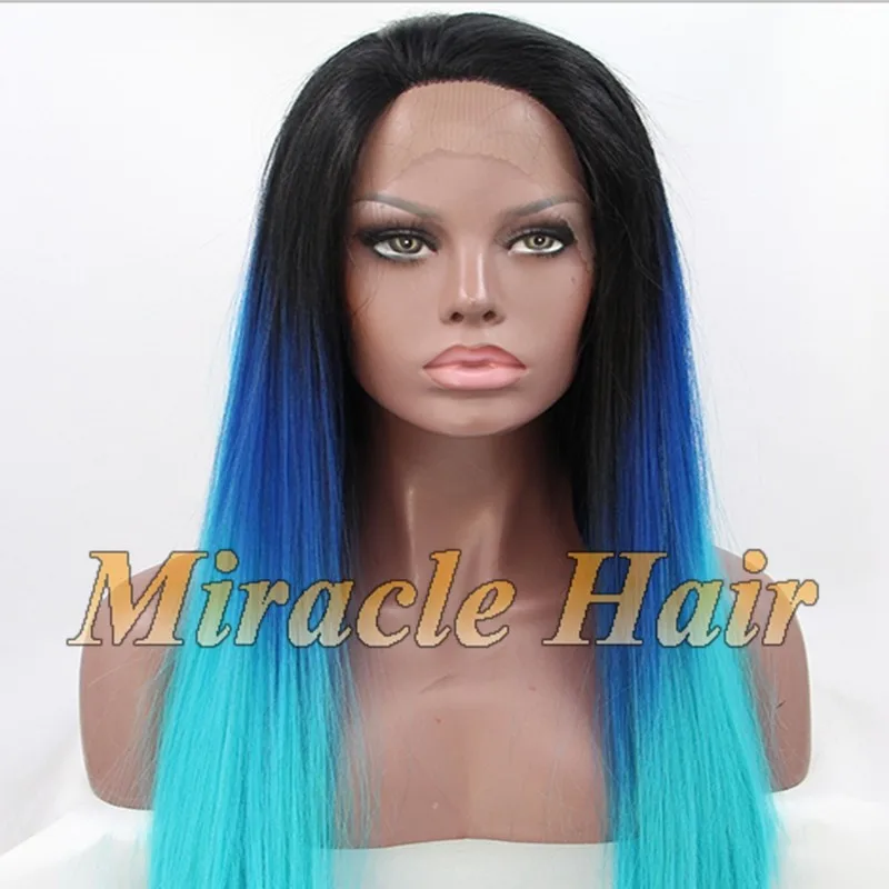 Dark Blue To Light Blue Ombre Hair