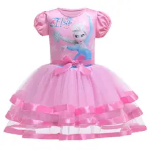 Платье для девочки платье принцессы для праздника новогоднее платье для девочки детская нарядная хлопковая одежда одежда для девочки
