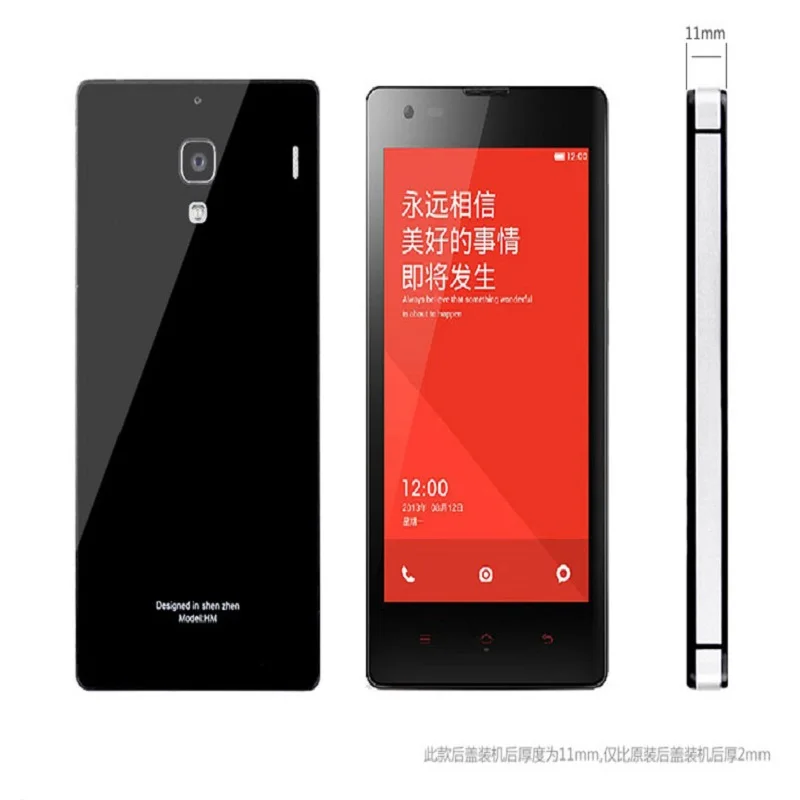 Чехлы для телефонов Xiaomi Redmi 1s 4G роскошная алюминиевая рамка и сменная задняя