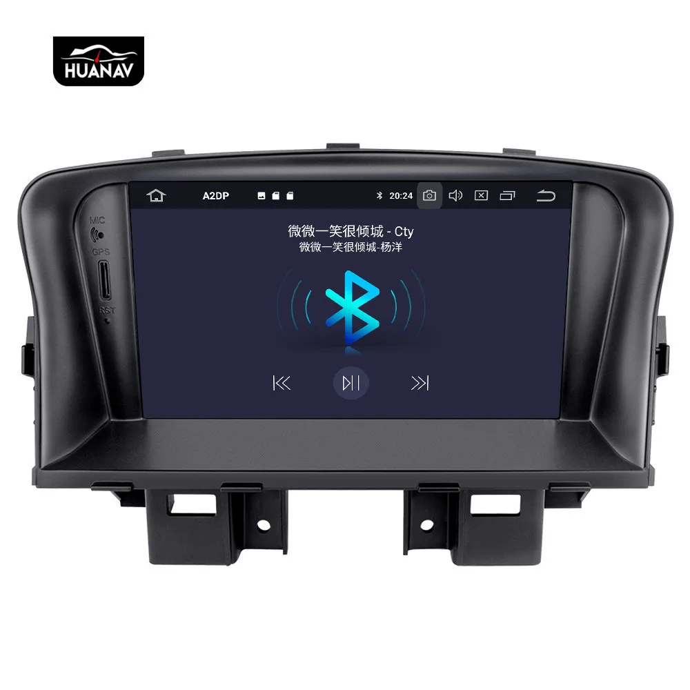 Discount DSP Android 9 Car DVD GPS navigation For Chevrolet CRUZE 2008 2009 2010 2011 2012 auto radio stereo multimedia Screen player 64G 8