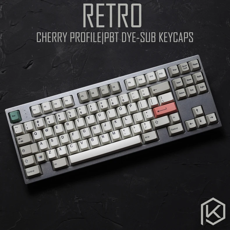 Cherry profile dye sub keycap conjunto grosso