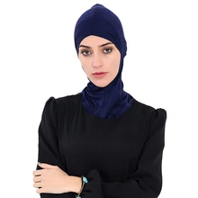 Babalet Womens’ Modest Muslim Modal Full Cover Soft Comfortable Inner Hijab Caps Islamic Neck Cover Head Scarf Headwear Arab Cap