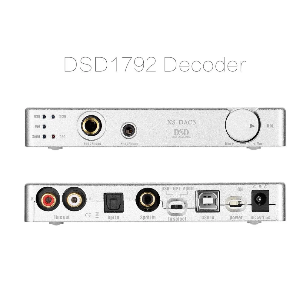 Douk аудио HiFi DSD1792 мини аудио декодер XMOS USB/коаксиальный/оптический PCM384K/DSD256 ЦАП усилитель для наушников