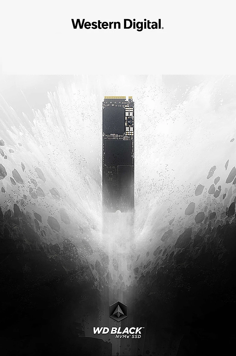 WD SSD черный PCIe Gen3 * 4 250 GB M.2 2280 SSD WDS250G2X0C твердотельный диск 3000 МБ/с. для PC ноутбук