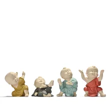 Пинни кунг-фу малыш чай ПЭТ окрашенный керамика чай Домашние животные керамические украшения для чайной церемонии церемония Аксессуары настольные украшения ремесла